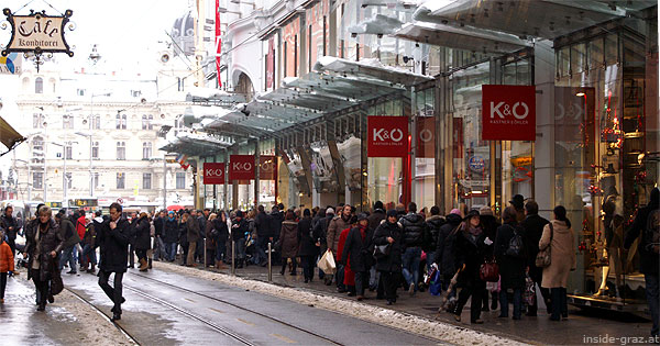 Sackstraße Kastner und Öhler