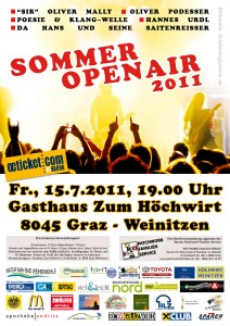Sommer Openair Benefizkonzert Patchwork Sommer Openair Benefizkonzert Patchwork Plakat