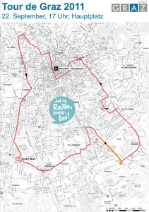Tour de Graz Tourverlauf