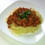Vegane Bolognese Tofu