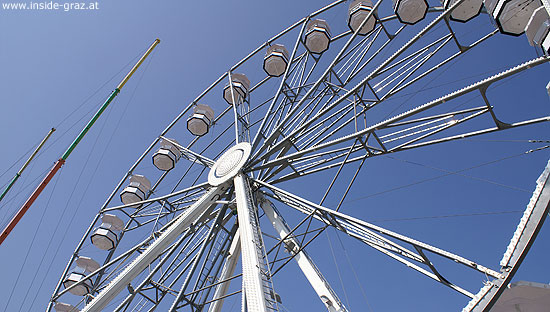 herbstmesse-riesenrad Riesenrad im Vergnügungspark