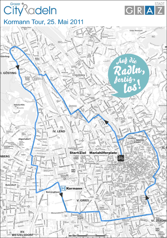 CityRadeln Kormann Tour
