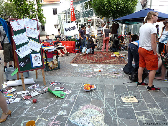 Lendwirbel: Kunst am Boden