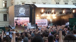 Sturm Graz Meisterfeier Meisterfeier Graz Hauptplatz