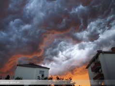 Wolkenstimmung über Graz