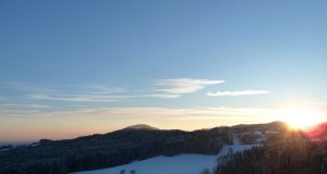 Sonnenuntergang Andritz