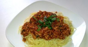 Vegane Bolognese Tofu
