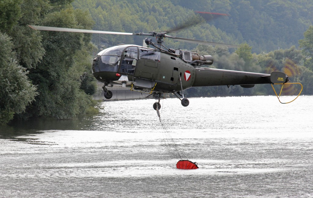 Alouette III Assistenzeinsatz