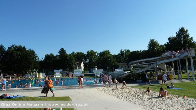 Hitze Sommer Schwimmbad