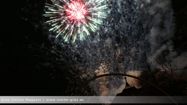 Feuerwerk Graz Schloßberg