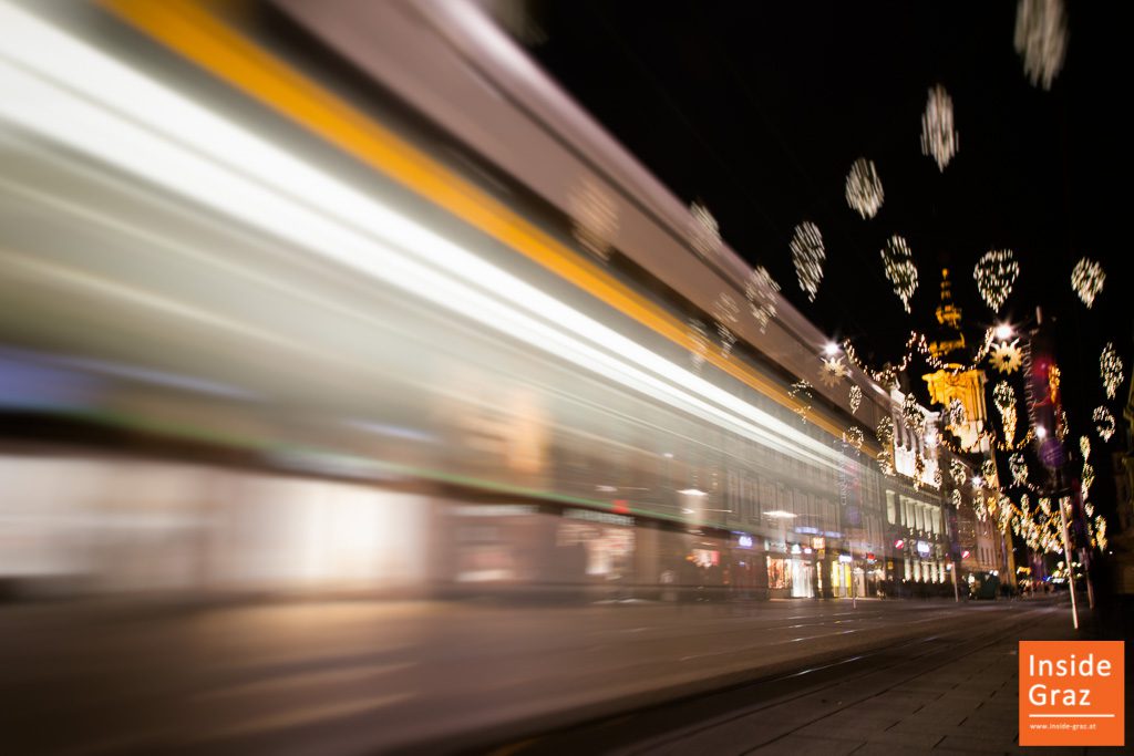 Advent Graz Strassenbahn