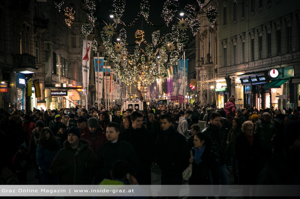 Krampus Perchten Umzug Graz