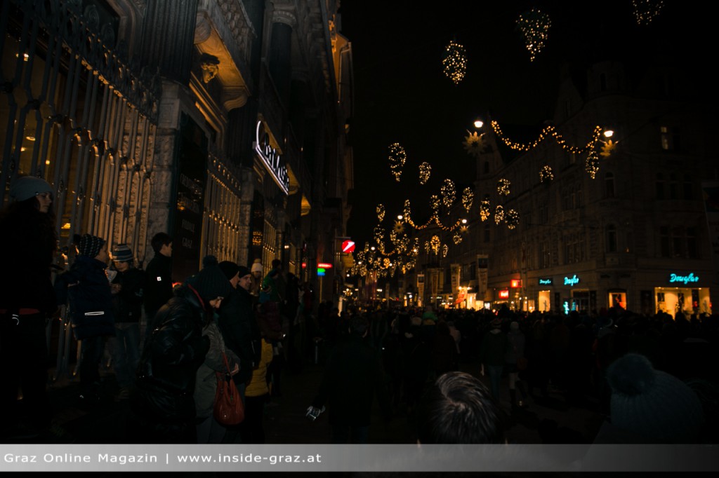 Herrengasse Krampuslauf Graz