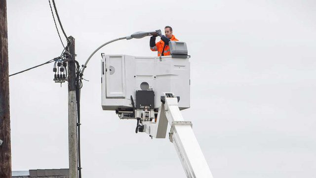 LED Straßenbeleuchtung