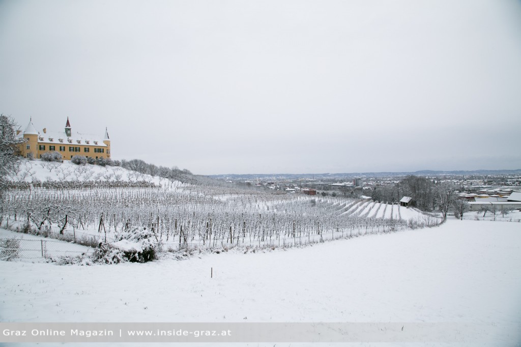 St. Martin Schneefall Graz