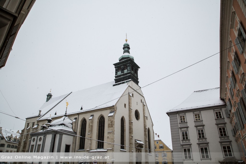 Domkirche Graz Schnee