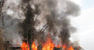 Brand Steinbergstraße Haus