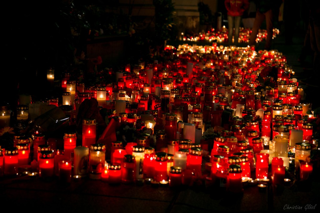 lichtermeer stadtpfarrkirche graz trauer amokfahrt