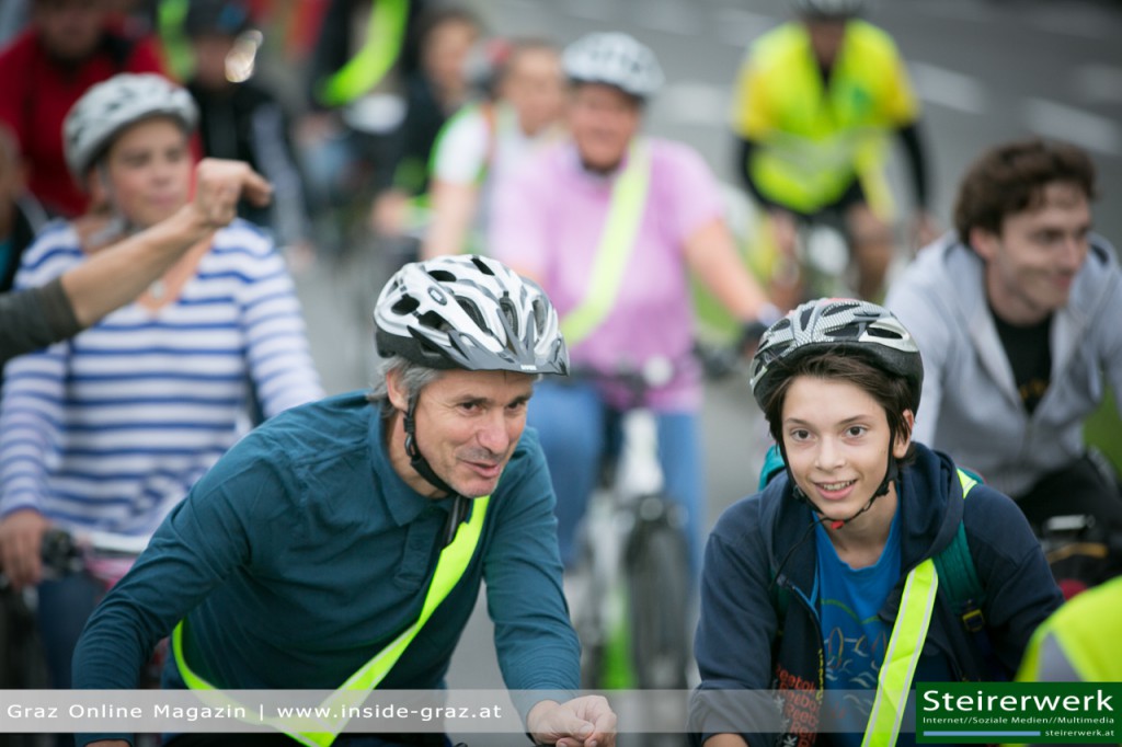 Radfahrer Graz