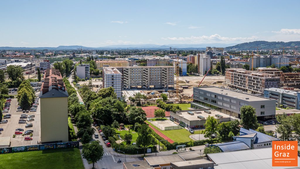 Blick Westen Graz