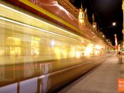 Strassenbahn in der Herrengasse