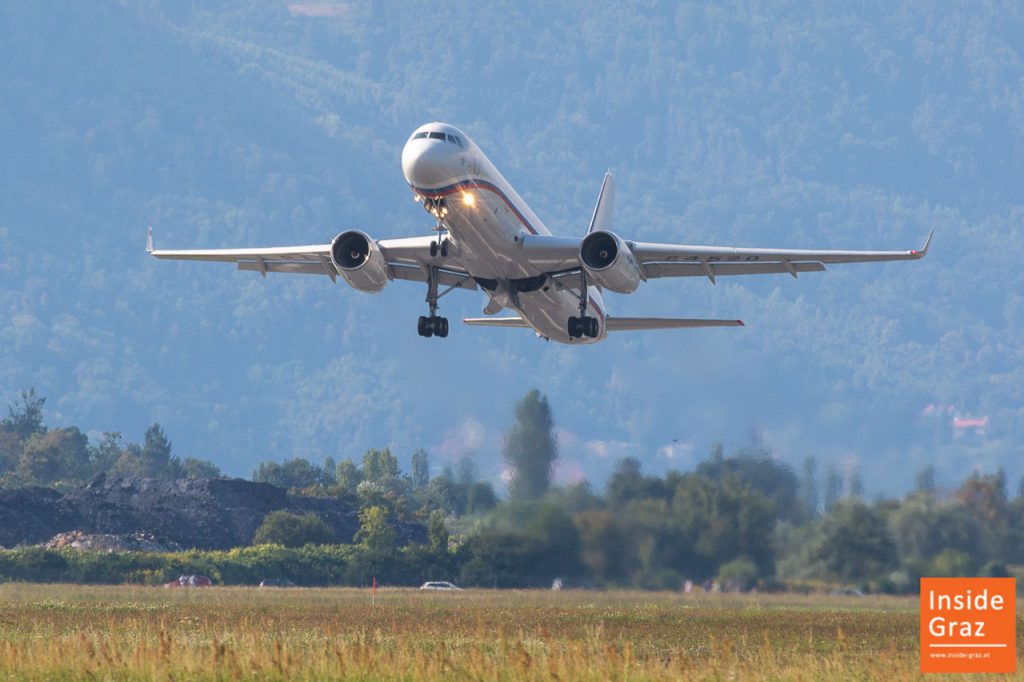 Russisches Flugzeug Graz