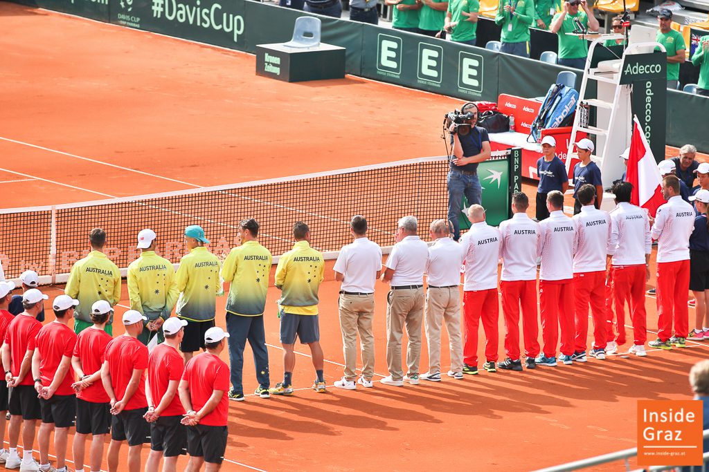 Davis Cup Eröffnung in Graz