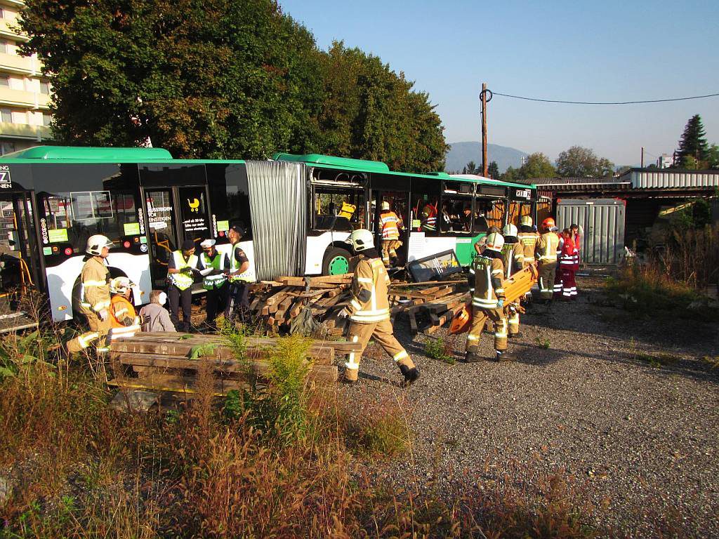 Zugkollision Bus Graz