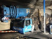 Abgebrannter Sondertransport im Gleinalmtunnel