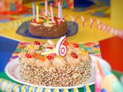 Kindergeburtstag feiern Torte