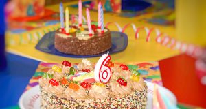 Kindergeburtstag feiern Torte