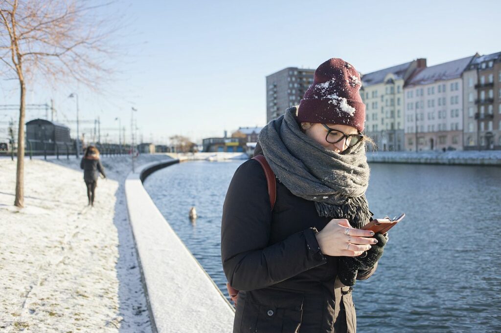 Smartphone Winter