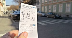 Parkschein Graz