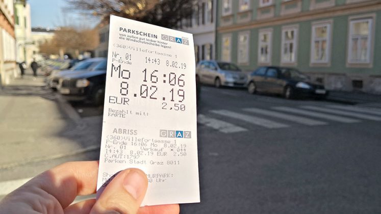 Parken in Graz: Wie hoch sind die Parkgebühren 2025?
