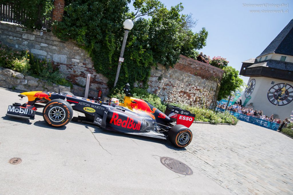 Max Verstappen Formel 1 Auto Schlossberg