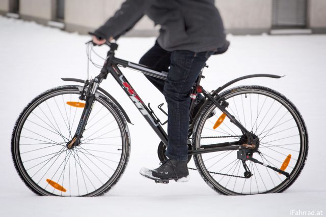 Radfahren im Winter