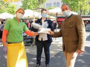 Schutzmasken für Grazer Bauernmärkte