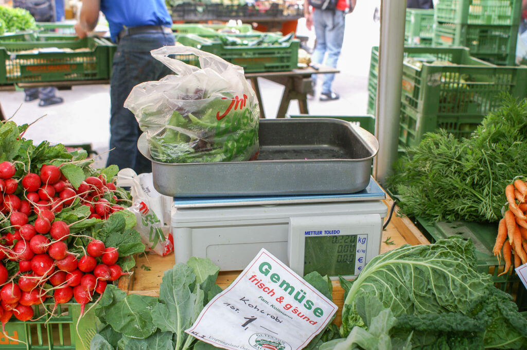 Preise am Bauernmarkt