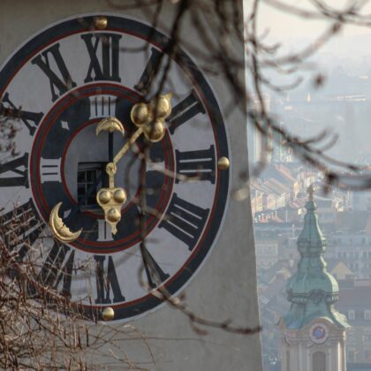 Uhrturm Detail