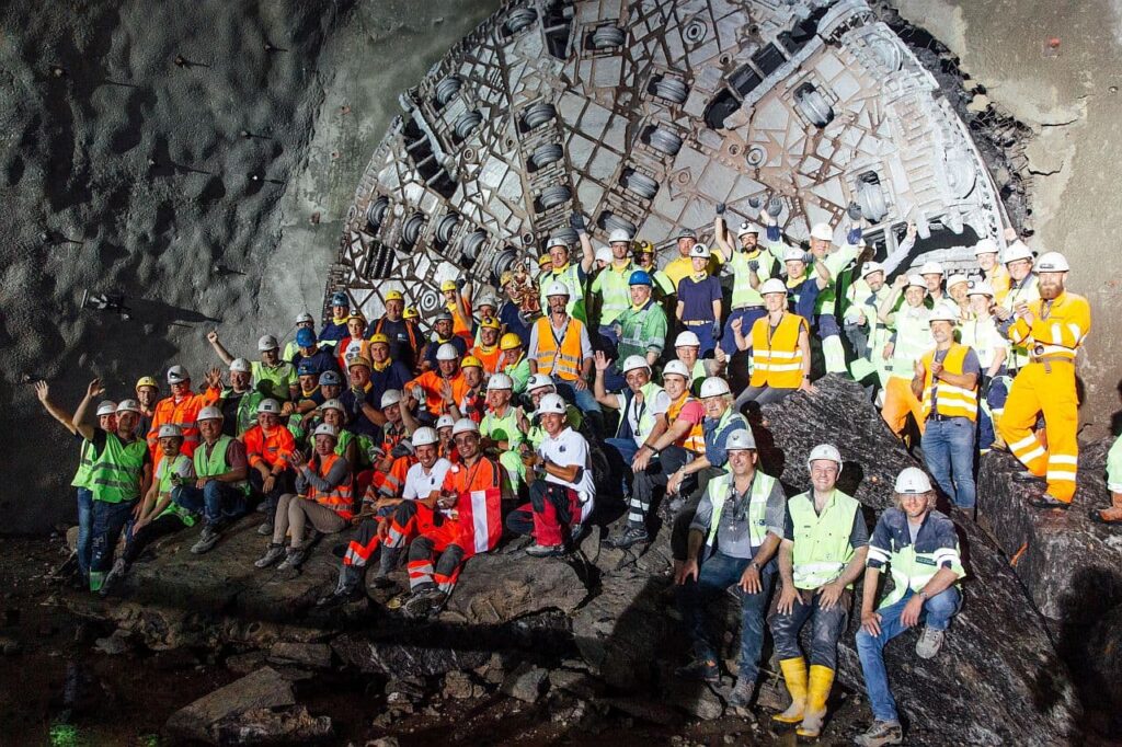 Koralmtunnel arbeiten