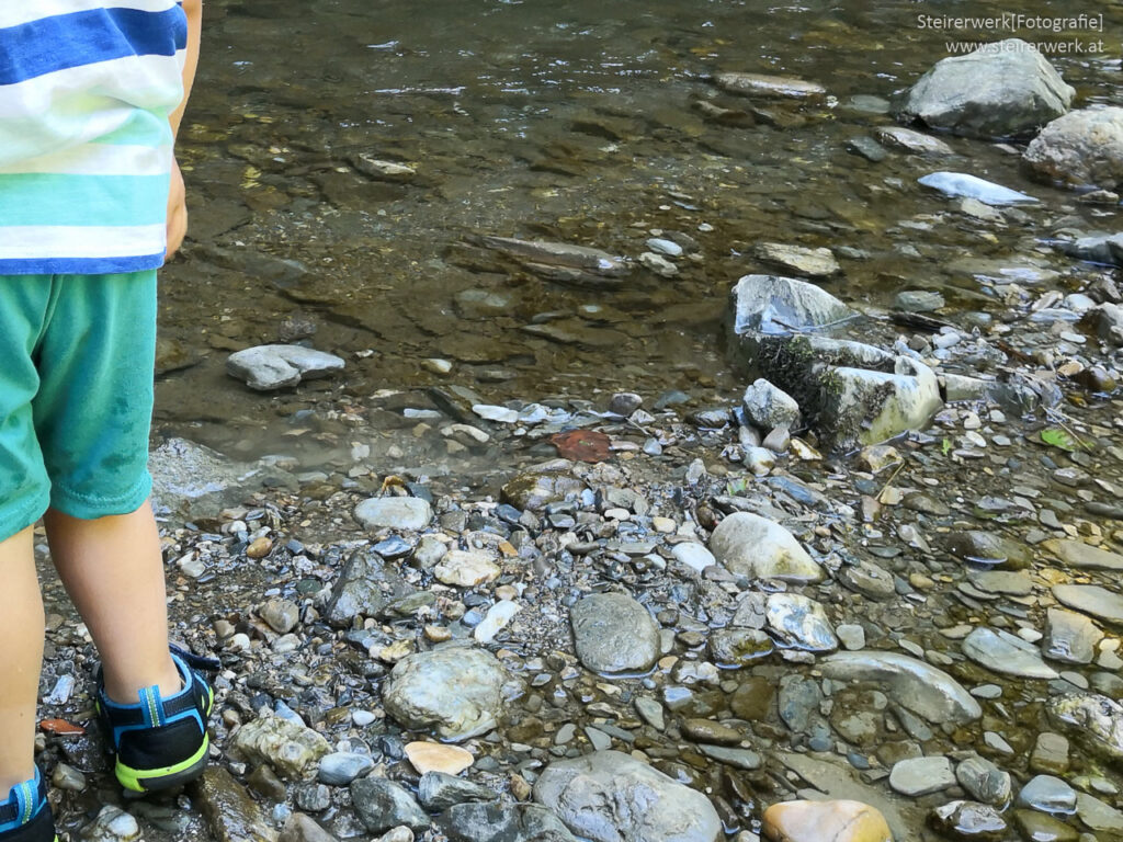 Wasserwanderweg für Kinder