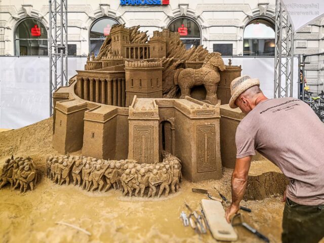 Sandskulpturen in Graz