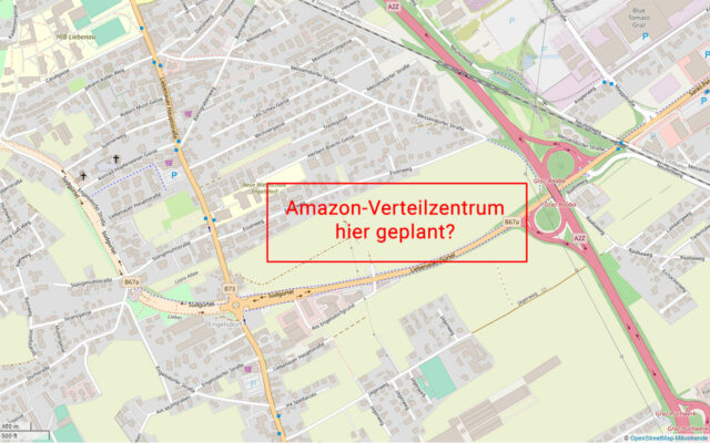 Amazon Verteilzentrum Graz Karte