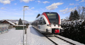GKB Eisenbahn Schnee
