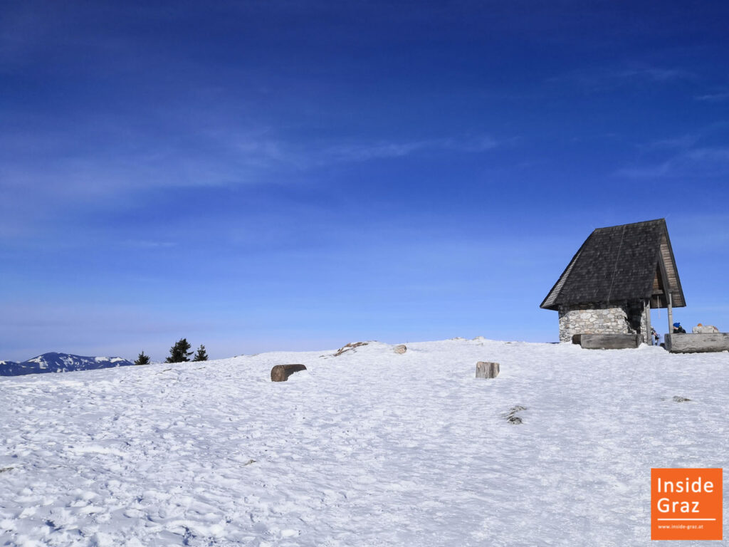 Johanneskapelle am Schöckl im Winter