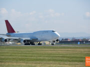 747 Jumbo-Jet Graz Flughafen