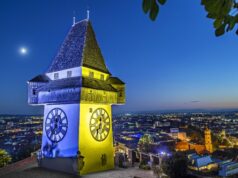 Europawoche Uhrturm Graz