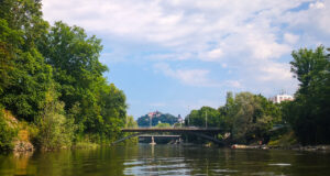 SUP Augartenbucht Mur Graz