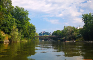 SUP Augartenbucht Mur Graz