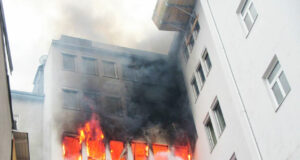 Brand in Grazer Innenstadt